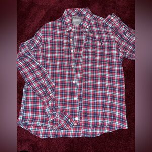 Simply southern plaid flannel shirt men’s medium m